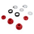 thumbnail image 4 of 10pcs Front Suspension Radius Arm Bushing Kit Replacement for Ford Bronco Explorer F250 Ranger, 4 of 14