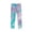 F-Bleu Clair, variante sur Leggings Doux Teinture sur Nœuds pour Garçons et Filles, Collants/pantalons pour Filles à Haute Élasticité, pour Enfants de 3 à 14 Ans, Bleu Pâle