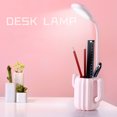 thumbnail image 1 of Yhmxh Desk Lamp Bedside Lamp Table Lamp Table Light Eye Protection Table Lamp Cactus Pen LED Table Lamp Charging Student Bedside Dormitory Reading Natural Table Lamp desk lamp, 1 of 5