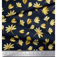 thumbnail image 3 of Soimoi Poly Georgette Fabric Artistic Flower Print Fabric by The Yard 52 Inch Wide, 3 of 3