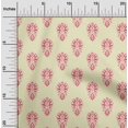 thumbnail image 1 of oneOone Cotton Flex Fabric Floral Block Print Fabric BTY 40 Inch Wide, 1 of 4