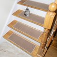 thumbnail image 1 of Ottomanson Escalier Collection Non-Slip Rubberback Solid 8.5" x 26" Indoor Stair Treads, 1 of 6