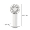 thumbnail image 3 of Offre à Durée Limitée Iumwxz Mini Ventilateur Portatif à Main Alimenté par Pile Petit Portable Vitesse Réglable Ventilateur Rechargeable USB Ventilateur Puissant pour Cils Convient aux Enfants Femmes Hommes Intérieur Extérieur Voyage Cadeaux pour Femmes, 3 of 6