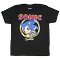 thumbnail image 1 of Sonic The Hedgehog Pointing Finger Sega Video Game Men's T-Shirt (X-Large), 1 of 5