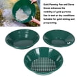 thumbnail image 4 of Gold Prospecting Pan, Easy To Operate Gold Panning Kit ABS Material Green Sturdy Lightweight  for Outdoor Extraction, 4 of 7