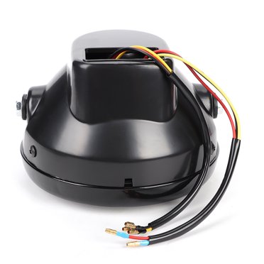 Universal 7in Motorcycle Headlamp Headlight Driving Turn  Light with Bracket for Faro Moto Faro Moto Motorcycle