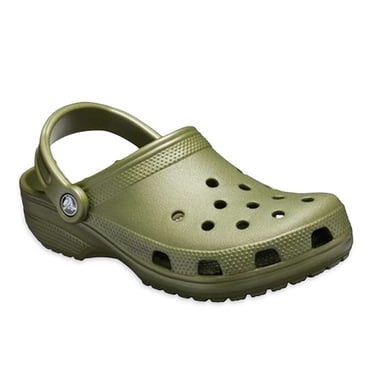 Crocs Unisexe Sabots Classic pour Hommes et Femmes - Vert Armée