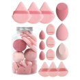 thumbnail image 1 of 15-Piece Professional Makeup Sponge Set Multi-Shape Blenders for Flawless Liquid and Powder Application, 1 of 8