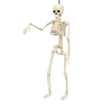 thumbnail image 2 of sdhkgrrt under $5 Halloween Skeleton, Halloween Skeleton Decoration Props,Life-Size Simulation Skeleton,Scary Holiday Scene Decor,Movable Joint Skeleton Figure,Halloween Party Supplies, 2 of 9