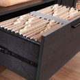 thumbnail image 3 of Sauder Tiffin Line Large Credenza, Raven Oak, 433265, 3 of 9