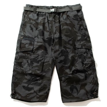 TopLLC Mens Shorts, Men pants Men's Casual Pure Color Outdoors Pocket Beach Work Trouser Cargo Shorts Pant