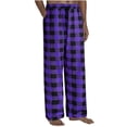 thumbnail image 1 of LSLJS Fashion Man Casual Loose Printing Pockets Trousers Pockets Elastic Waist Long Pants, 1 of 4