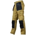 thumbnail image 1 of Mens Construction Cordura Knee Reinforcement WorkWear Trousers Utility Work Pant, 1 of 2
