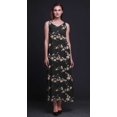 thumbnail image 2 of Bimba Rayon Bird Womens Adjustable Spaghetti Strap Long Maxi Print Dress Bohemian-XSmall, 2 of 5