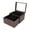 Brown, variant on Blinkol Trading Card Storage Box Cards Organizer Durability Graded Card Display Case Black