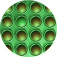 thumbnail image 1 of Ahgly Company Machine Washable Indoor Round Transitional Neon Green Area Rugs, 6' Round, 1 of 7