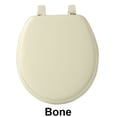 thumbnail image 1 of Fantasia 17 Inch Bone Soft Standard Vinyl Toilet Seat, 1 of 4