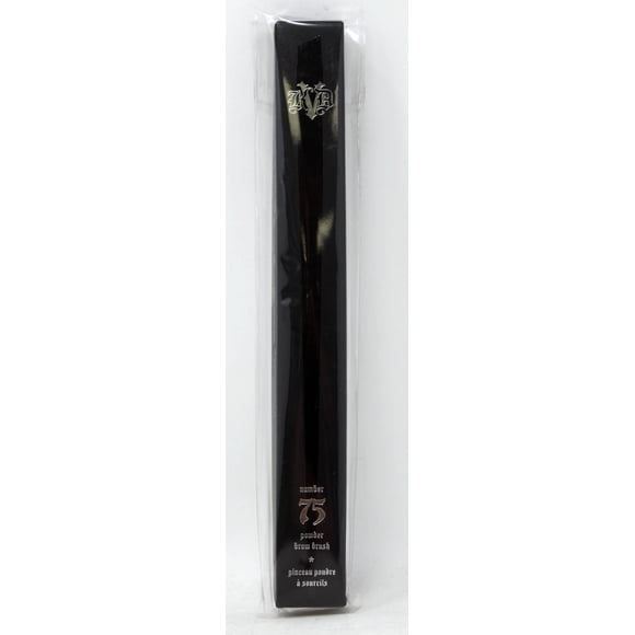Kat Von D Numéro 75 Brosse à Sourcils en Poudre Noire (Lot de 2)