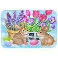 thumbnail image 1 of Carolines Treasures PJC1066JCMT New Beginnings Easter Rabbit Kitchen & Bath Mat, 24 x 36 in., 1 of 1