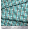 thumbnail image 2 of Soimoi Rayon Fabric Geometric Check Print Fabric by The Yard 56 Inch Wide, 2 of 3