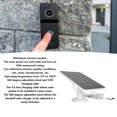 thumbnail image 4 of Solar Panel for Security Camera, 5V 10W Continuous Solar Power Supply, IP66 Waterproof Solar Charger with 9.8ft Cable, Compatible with  Doorbell 2K 2 3 3+ 4 Plus, 4 of 7