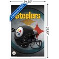 thumbnail image 2 of NFL Pittsburgh Steelers - Helmet 16 Wall Poster, 22.375" x 34", 2 of 4