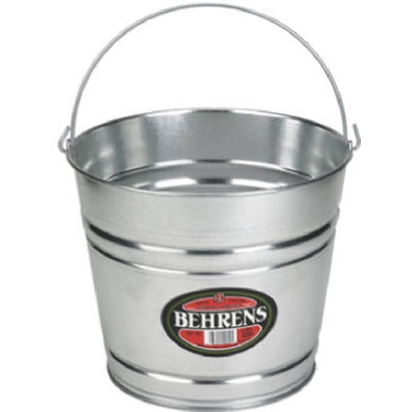 Galvanized Steel Water Pail, 10 Qt., Behrens, 1210GS