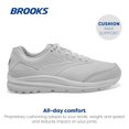 thumbnail image 4 of Brooks Addiction Walker 2 Blanc/blanc 10,5, 4 of 4