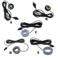 thumbnail image 3 of ABS Lights Garden Outdoor Under Lights Lights For Tank Fish Tank Stand Water Led Lights Lights LED Fountain Ponds Water Lights Lights Multicolor 12led, 3 of 9