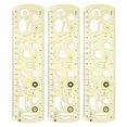 thumbnail image 1 of Unique Bargains 3pcs Unbreakable Flexible Rulers 20cm/8' Double Scale Shatterproof Folding Plastic Ruler, Light Green, 1 of 6
