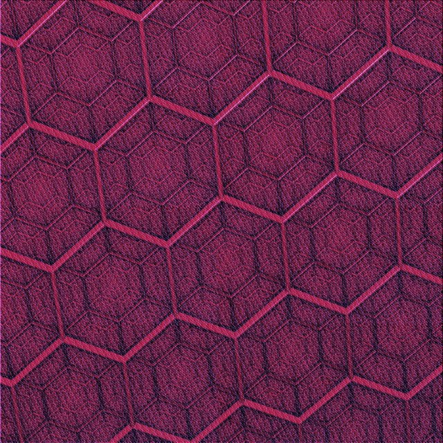 Ahgly Company Tapis d'Intérieur Lavable en Machine Carré Transitionnel Magenta Foncé Violet, 7 Pieds Carré