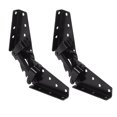 thumbnail image 1 of 2 Pieces Adjustable Angle Hinges for Furniture Lounge Couch Black, 1 of 7