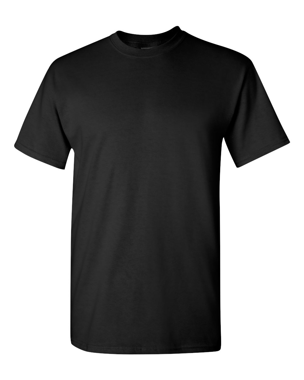 T-Shirt en Coton Épais, 2TG, Noir