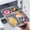 Gris Clair5, variante sur Plateau d'Assiettes Compartimentées Vaisselle Plateau de Contrôle des Portions à 5 Compartiments pour Préparation de Repas Perte de Poids / Plateau de Service en Plastique Réutilisable pour Adultes Enfants / Compatible Micro-Ondes Lave-Vaisselle