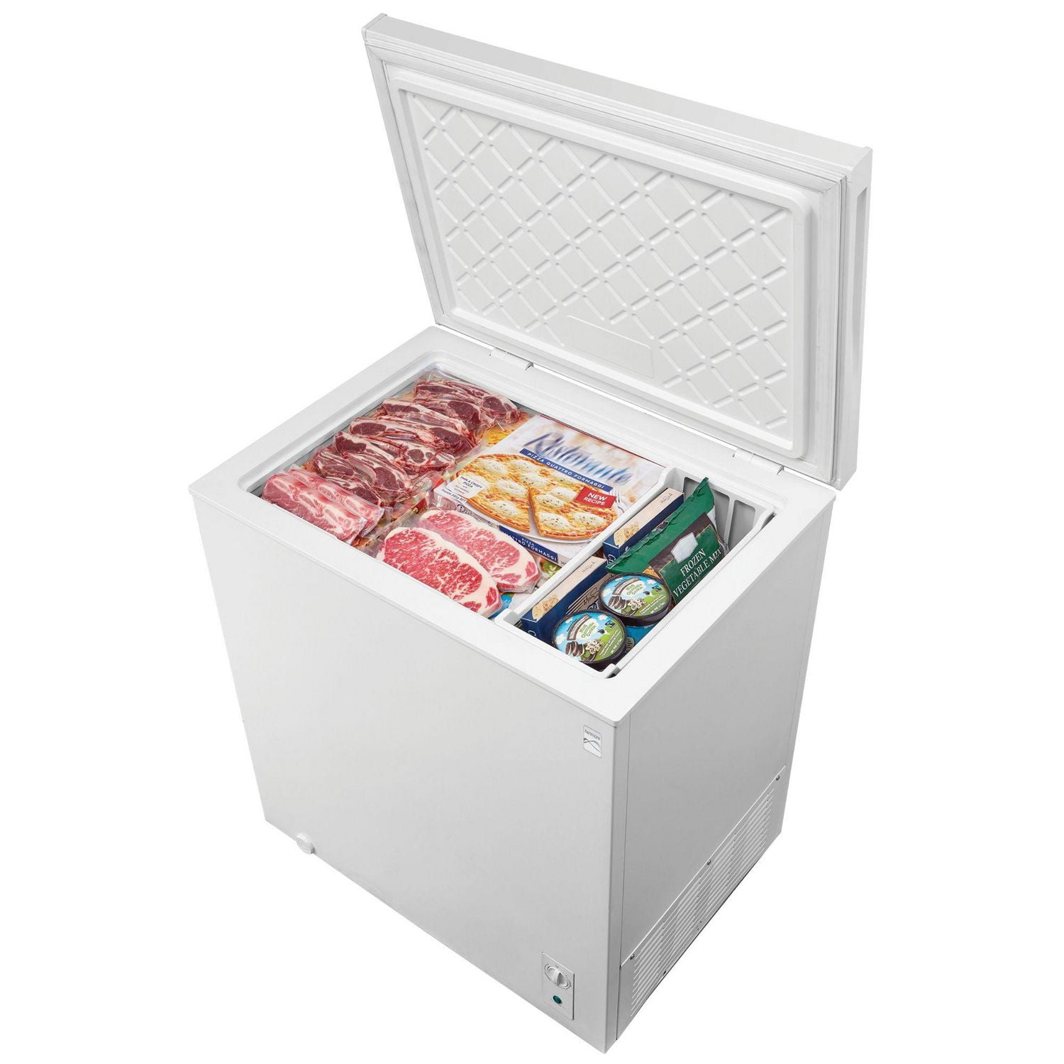 Kenmore Congélateur/Réfrigérateur Coffre Convertible 7 pi³, 198L, Prêt pour le Garage, Dégivrage Manuel, Écoénergétique, Blanc