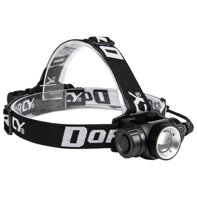 Dorcy 41-2121 Lampe Frontale LED Rechargeable en Aluminium Résistant à l'Eau 1,000 Lumens Pro