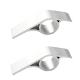 thumbnail image 1 of 2 Pcs Couvercle de la Remorque Clé Pièces d'Auto Outils de Réparation Clé Facile Ouvrir le Couvercle Approprié pour le Modèle Y Argent, 1 of 2