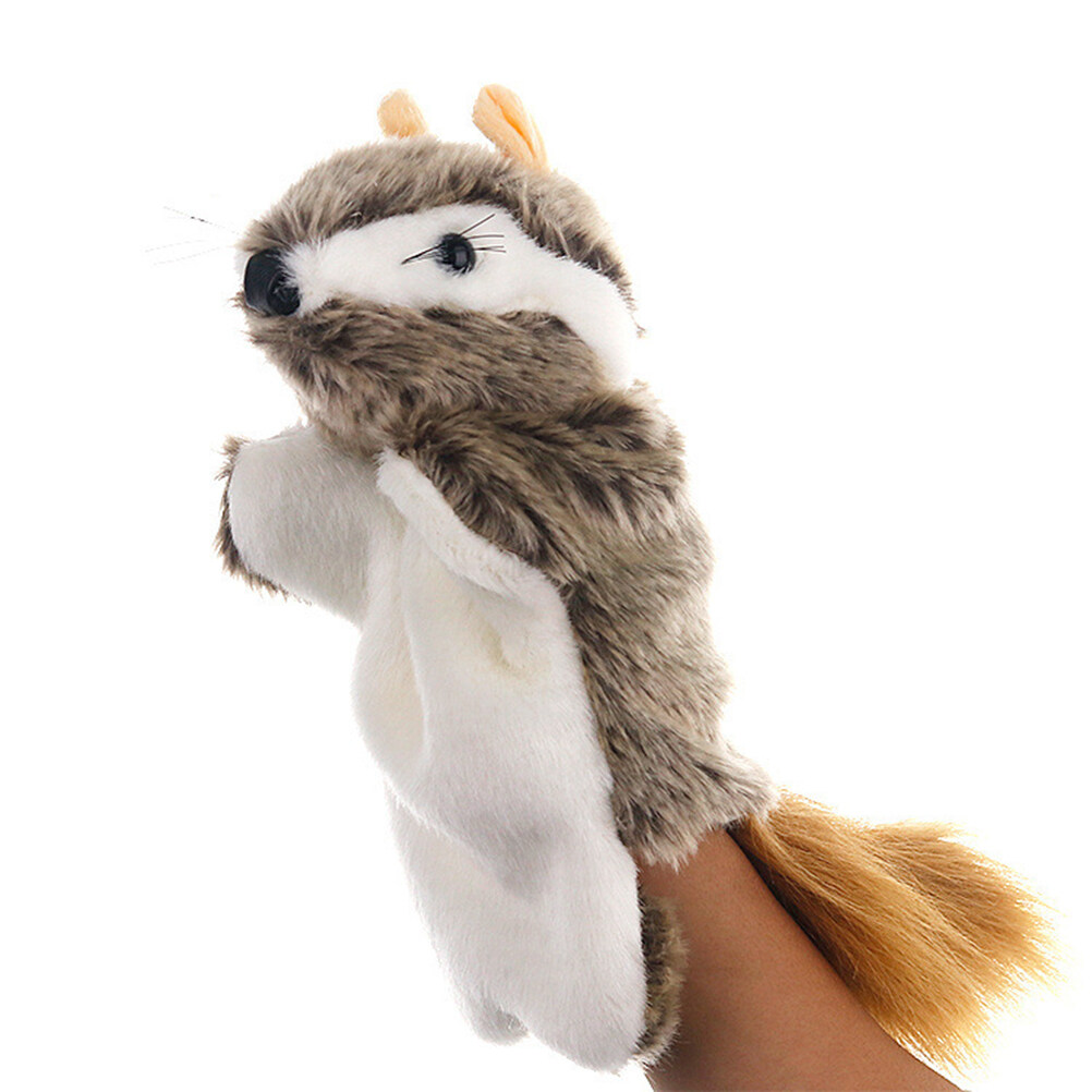 MasteelfCA 1PC Cartoon Animal Hand Puppet Toy Plush Vole Story Pretend Playing Doll