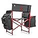 thumbnail image 3 of Picnic Time 807-00-600-454-0 University of Oklahoma Sooners Chaise Fusion à Impression Numérique, Gris Foncé et Rouge, 3 of 4
