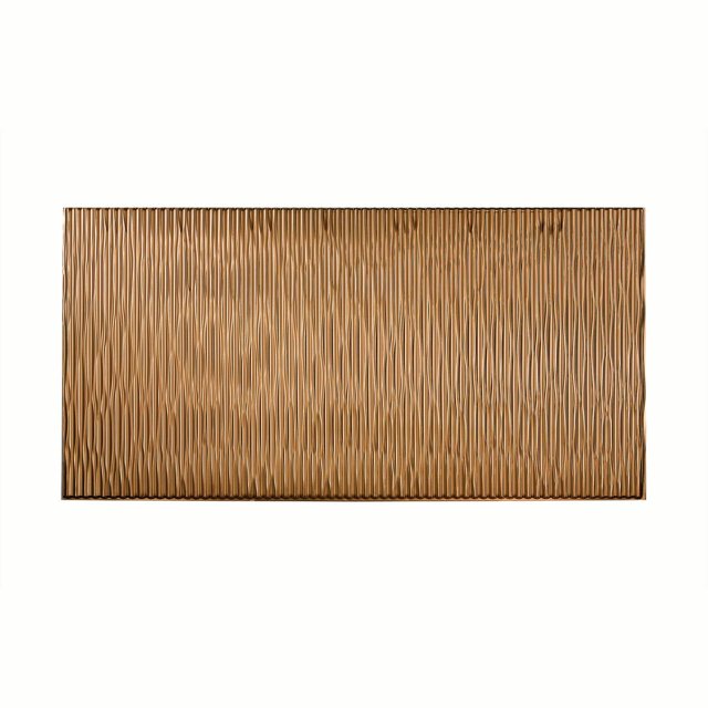 Fasade Polished Copper Wall Panel 4 ft x 8 ft