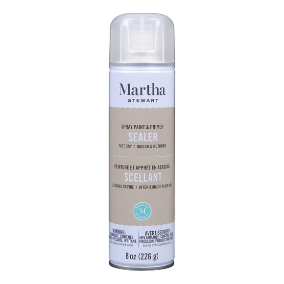 Martha Stewart Peinture en Aérosol 8 Oz, Scellant Transparent Brillant 8 Onces