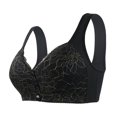 thumbnail image 2 of LSLJS Ladies Traceless Comfortable No Steel Ring Breathable Gathering Front Opening Buckle Bra Woman Underwear, 2 of 7