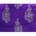 thumbnail image 5 of oneOone Georgette Viscose Medium Purple Fabric Block Craft Projects Decor Fabric Printed By The Yard 42 Inch Wide-X6, 5 of 5
