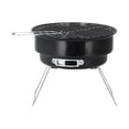 thumbnail image 2 of Gril BBQ, Mini Gril Barbecue Rond Gril au Charbon Poêle BBQ Très Polyvalent, 2 of 8