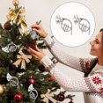 thumbnail image 2 of CIMAXIC christmas 12Pcs Plastic Trumpet Musical Instrument Models Christmas Tree Ornament Decoration,3.54"X3.15"X1.97", 2 of 4