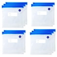 thumbnail image 1 of Coofit Sac pour Scelleuse sous Vide Réutilisable 10 Pcs Sac Alimentaire sous Vide Sac de Scellage Alimentaire pour Food Saver, 1 of 10