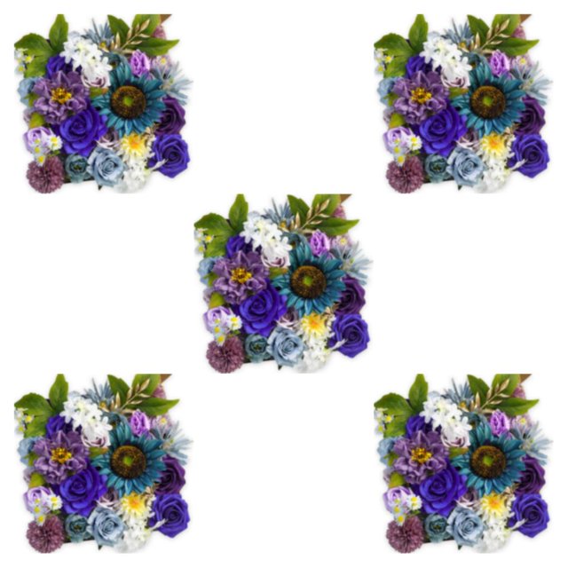 Wweixi Whimsical Blooms Low Maintenance Artificial Flower Collection Realistic 23new style LH004 5Set