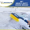 thumbnail image 3 of Michelin Heavy Duty 25" Snow Brush With Ice Scraper, Blue Yellow, 3 of 8