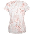 thumbnail image 2 of Halloween Green Creepy Eyeball Costume All Over Womens T Shirt, 2 of 2