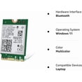 thumbnail image 3 of Intel AX210NGW IEEE 802.11ax Bluetooth 5.2 Tri Band Wi-Fi/Bluetooth Combo Adapter for Notebook, 3 of 3